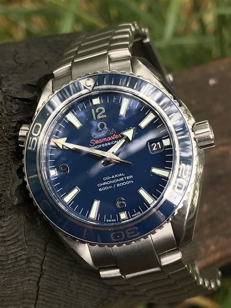 omega planet ocean 42mm price|omega planet ocean 42mm titanium.